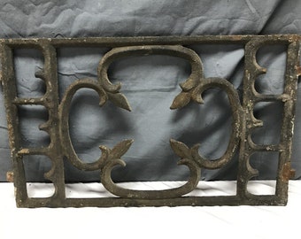 家具 Iron Window Antique Window Guard Garden Iron Fireplace Grate Grill Vent