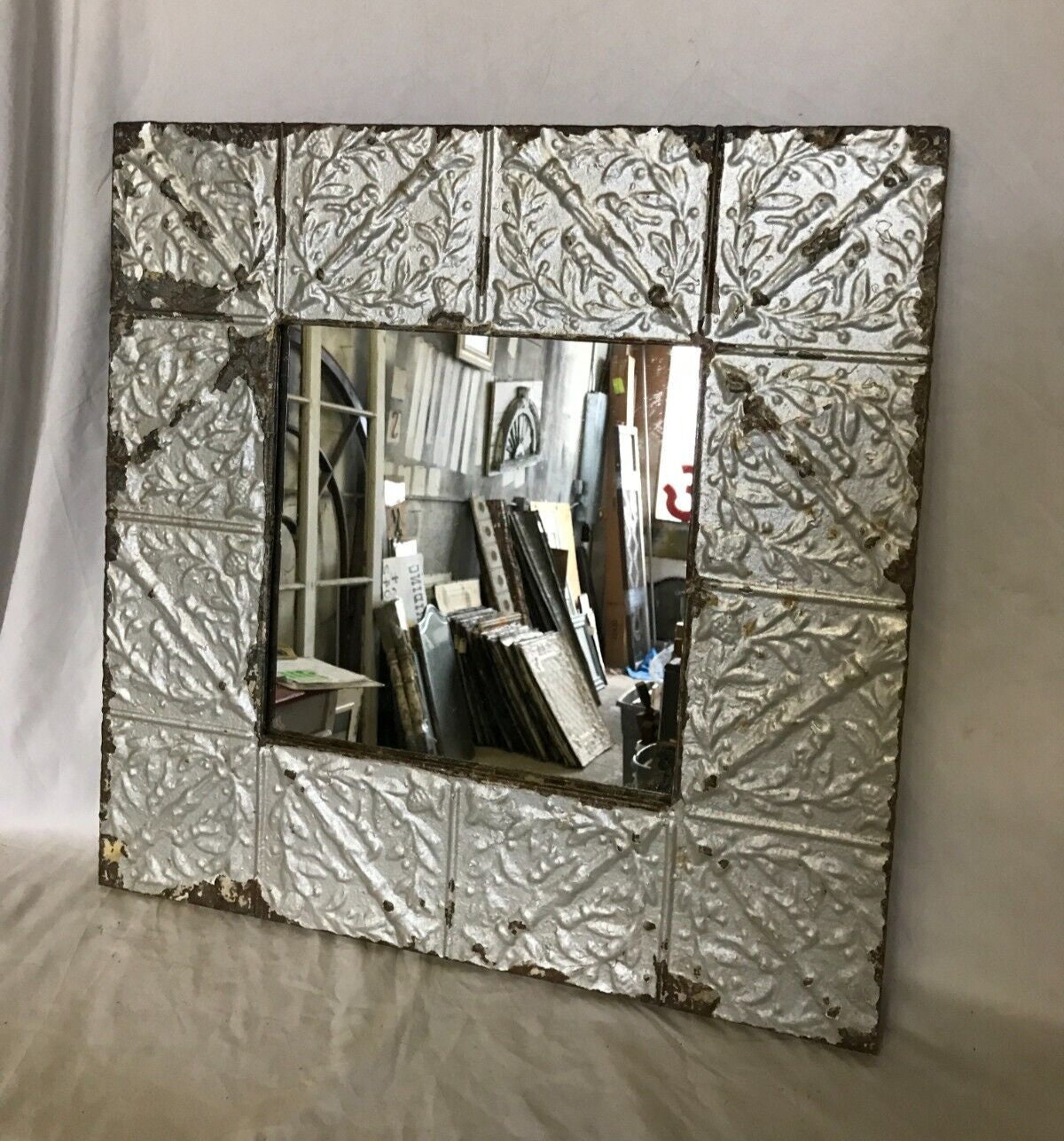 12x12 Wide 10 Pcs Silver Mirror Mosaic Tiles Backdrop Wall Panels