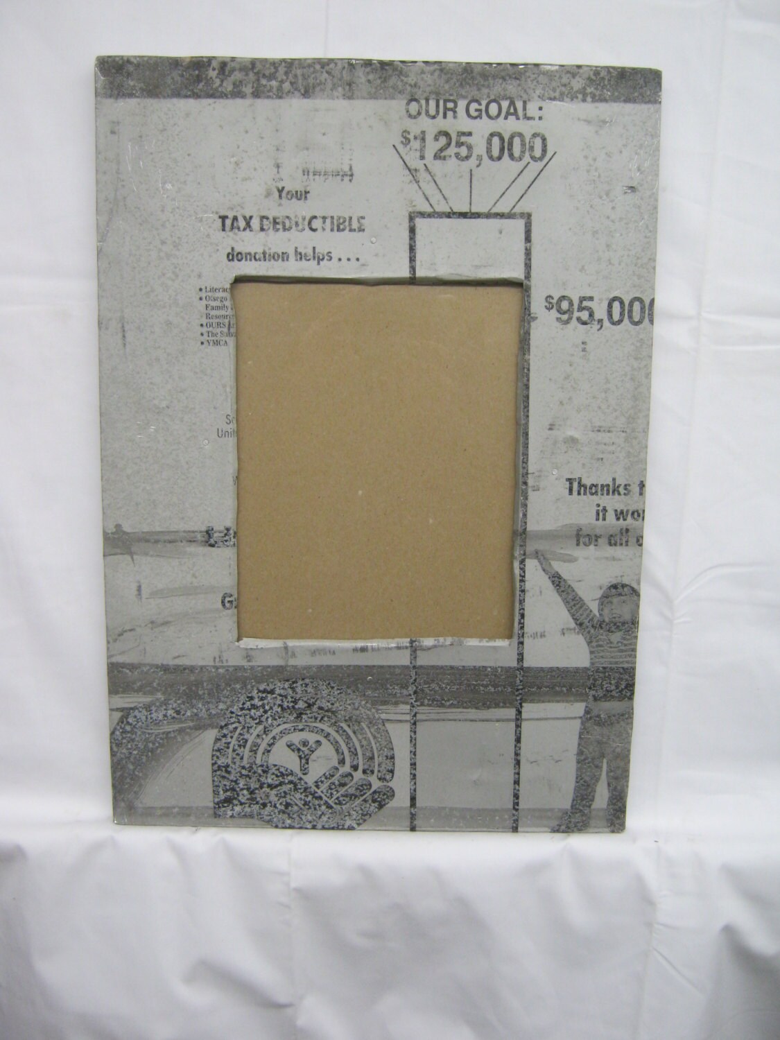 TIN Picture Frame 8x10 Shabby Recycled chic S 186014 Etsy