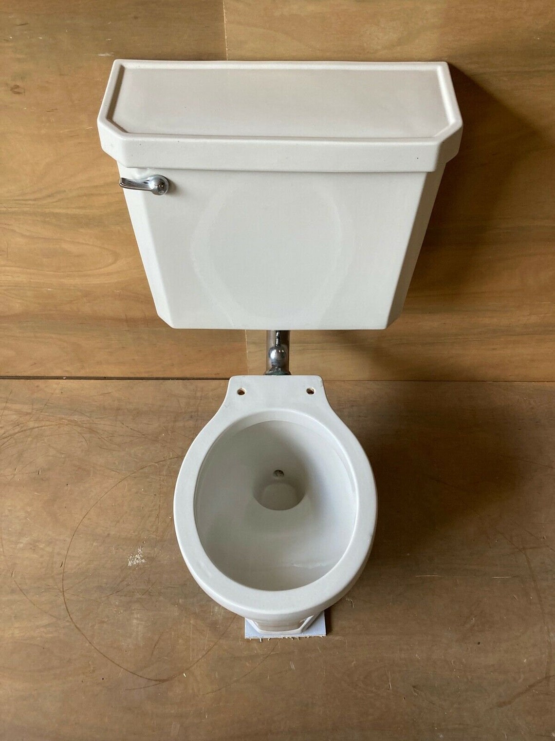 Antique Case Ceramic White Porcelain Toilet Bowl Tank Lid Old Etsy