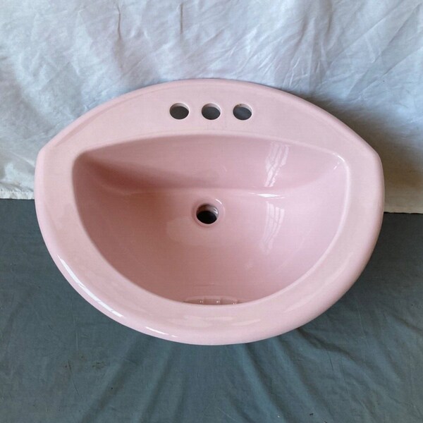 Crane Pink Bathroom Sink Etsy