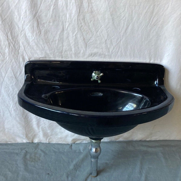 Black Porcelain Sink Etsy