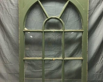 Arched Peaked 10 Lite Firehouse Shabby 32x47 Window Sash Old Chic 470-26B*** PICK UP ONLY***