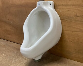 Vtg Universal Rundle Industrial White Porcelain Small Egg Urinal Retro 35- 23E -  Israel