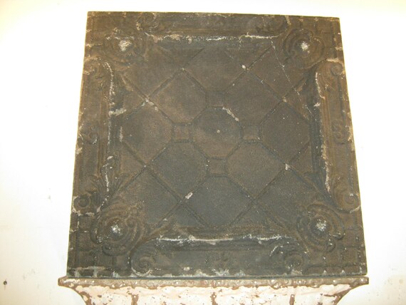 Authentic Tin Ceiling Decorative Panel Reclaimed S 380 Etsy