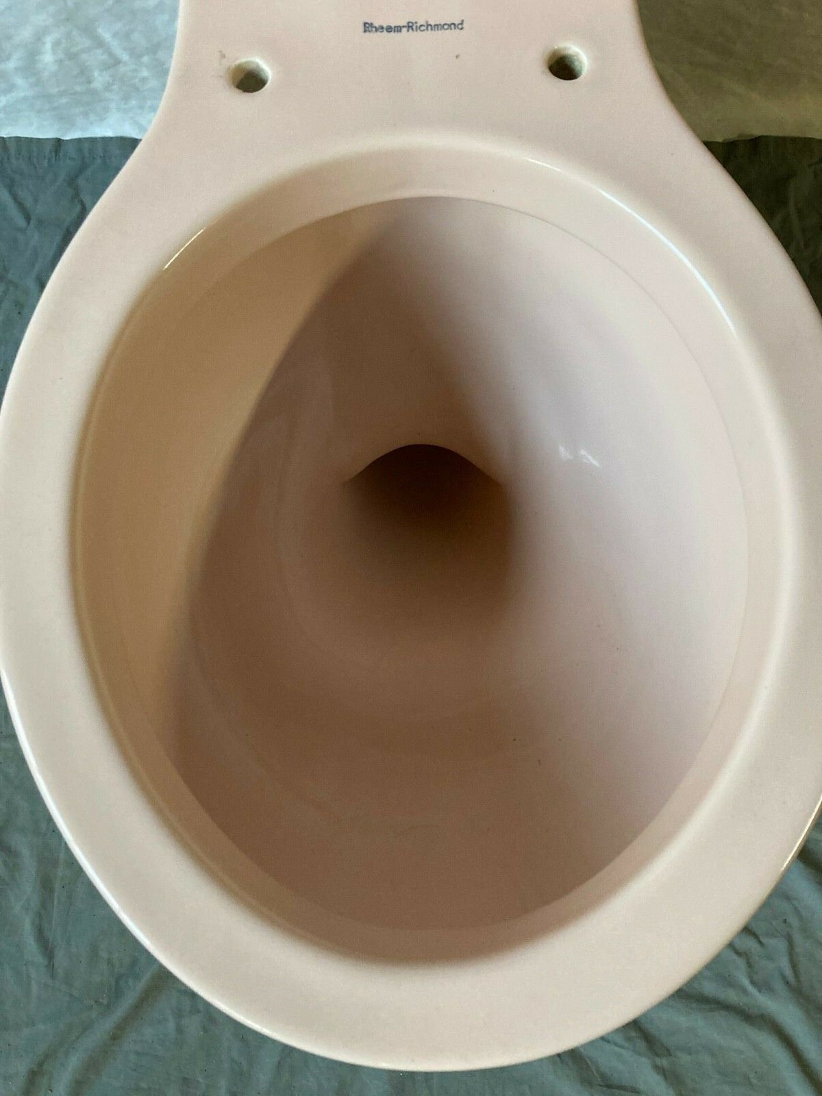 Vtg Mid Century Pink Porcelain Complete Toilet Rheem Richmond - Etsy  Singapore