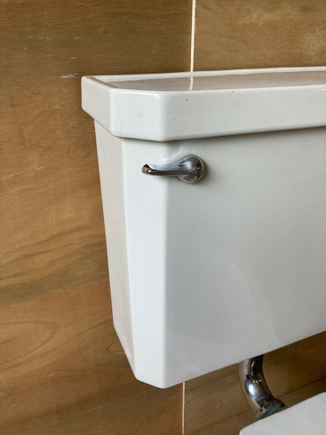 Antique Case Ceramic White Porcelain Toilet Bowl Tank Lid Old Etsy