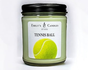 9 Ounce SOY Candle Tennis Ball
