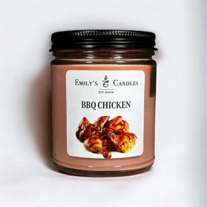 9 oz Soy Candle Barbecue Chicken BBQ Scent