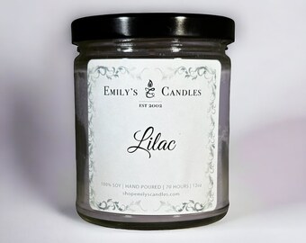 9 Ounce SOY Candle Lilac