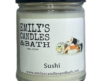 9 Ounce SOY Candle Sushi