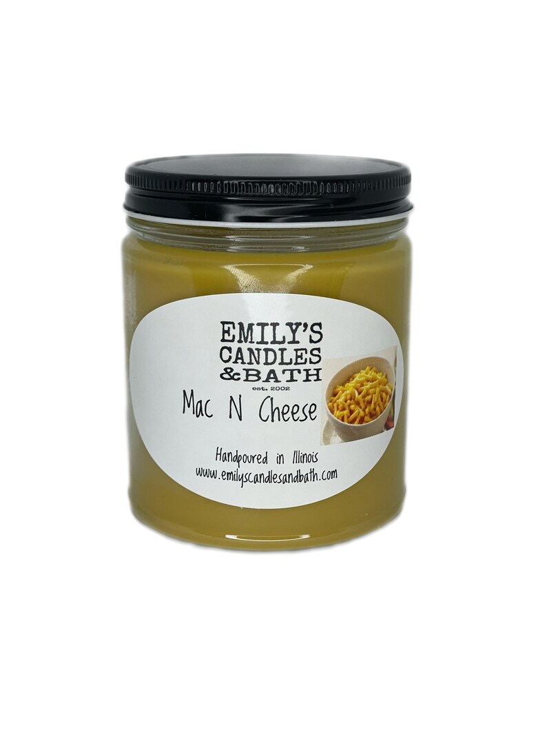 9 Ounce SOY Candle Mac & Cheese Scent Etsy Canada