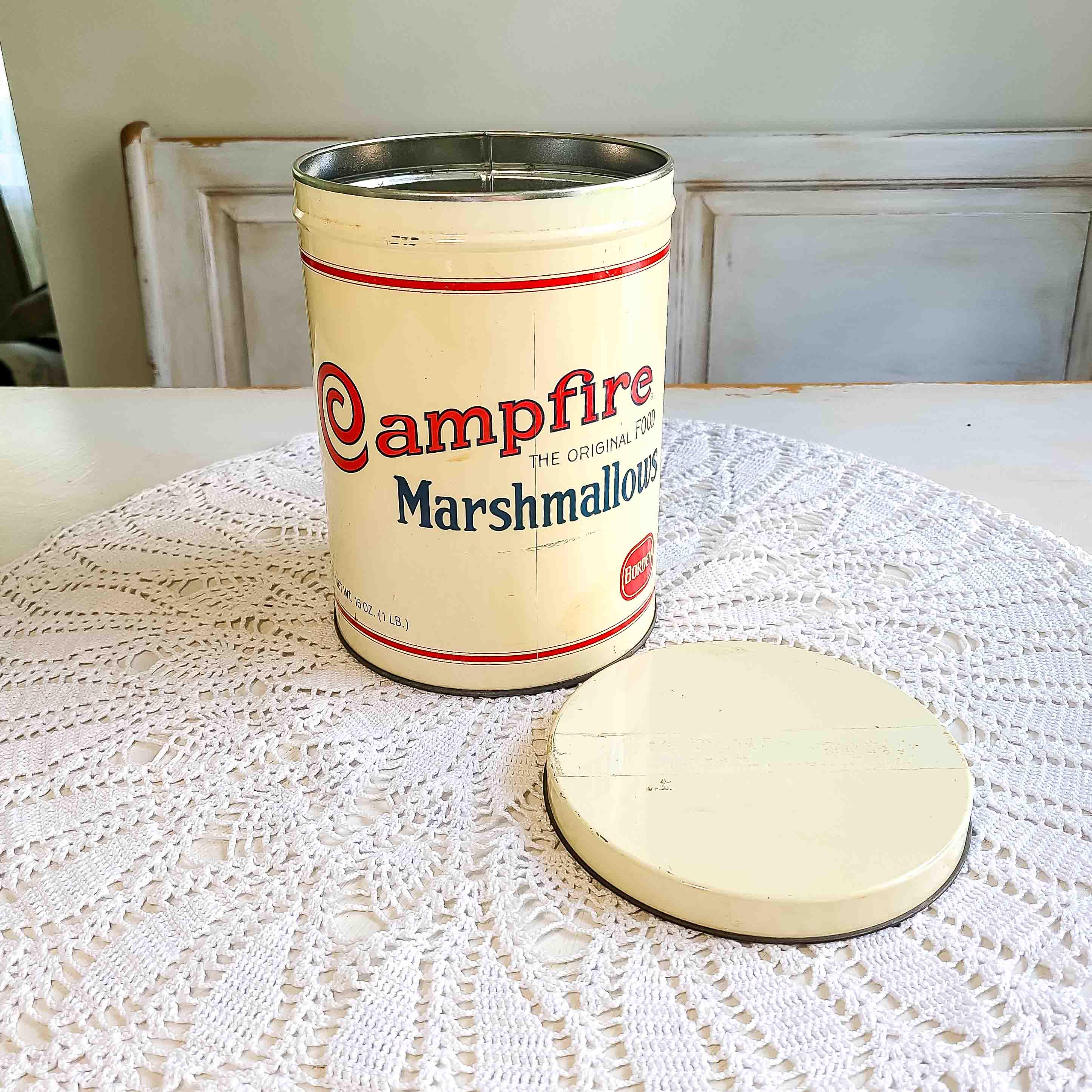 スーパーレア 20s ティン缶 Campfires Marshmallow スーパーレア 20s ティン缶 Campfires Marshmallow Campfire