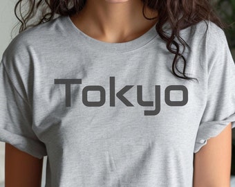 Camiseta gráfica de Tokio: camiseta unisex japonesa