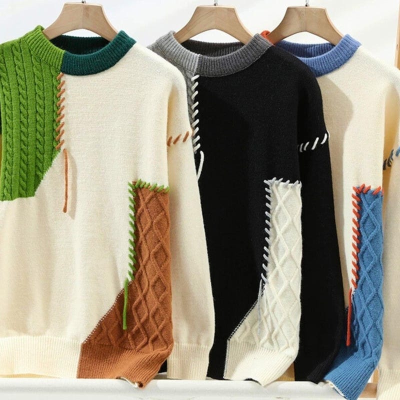 Korean Sweaters for Men - Etsy