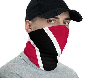 Trinidad Bandiera Faccia Copertura Caraibi Sublimated Tessuto FaceMasks Collo Gaiter Sociale Distancing faccia Maschera Faccia Maschera Faccia Maschera Perché Ghette collo
