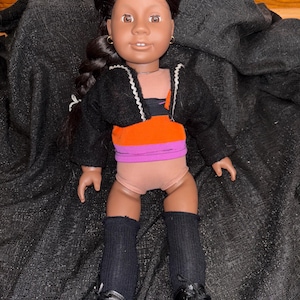 Amerikanisches Mädchen Addy Doll 45 cm