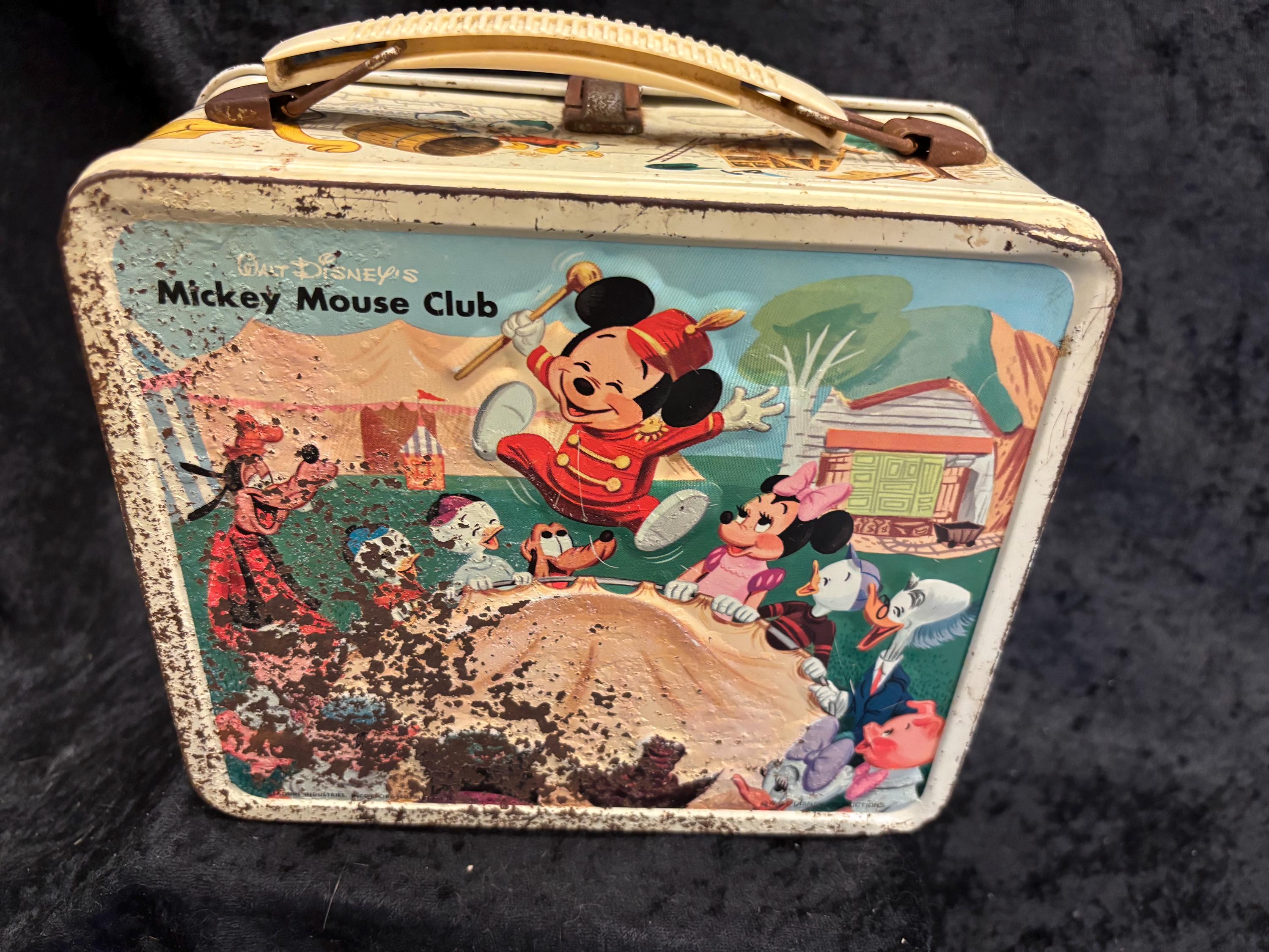 ミッキーマウスクラブ メタルランチボックス 1960年代 - Etsy 日本