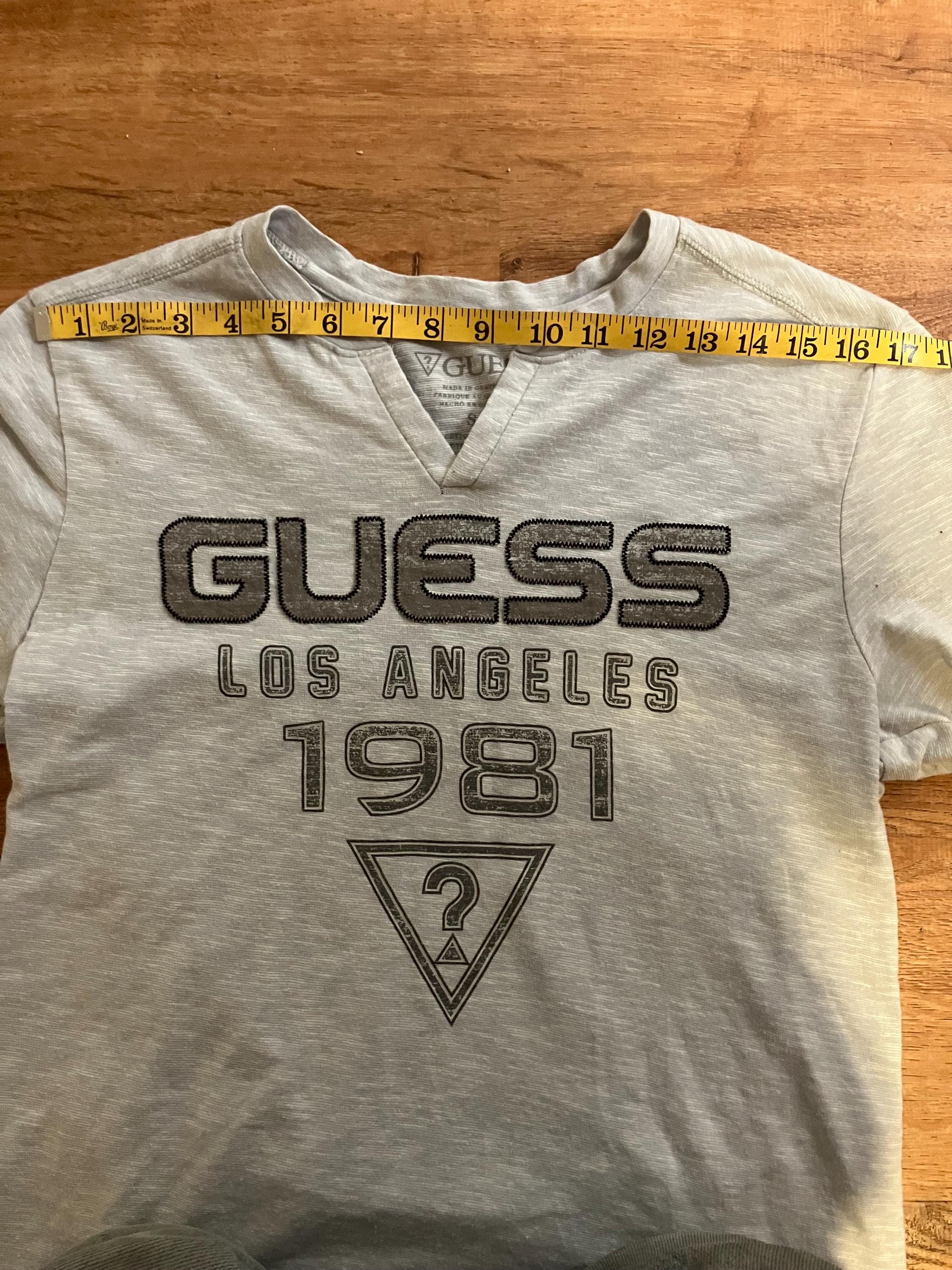 Guess Los Angeles 1981 Rare T Shirt Size S/P EUC - Etsy