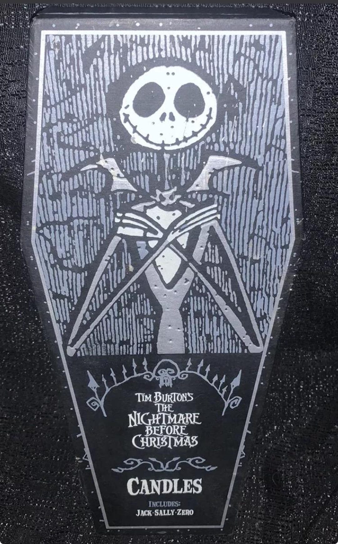 ナイトメアー・ビフォア・クリスマス キャンドルセット ジャック