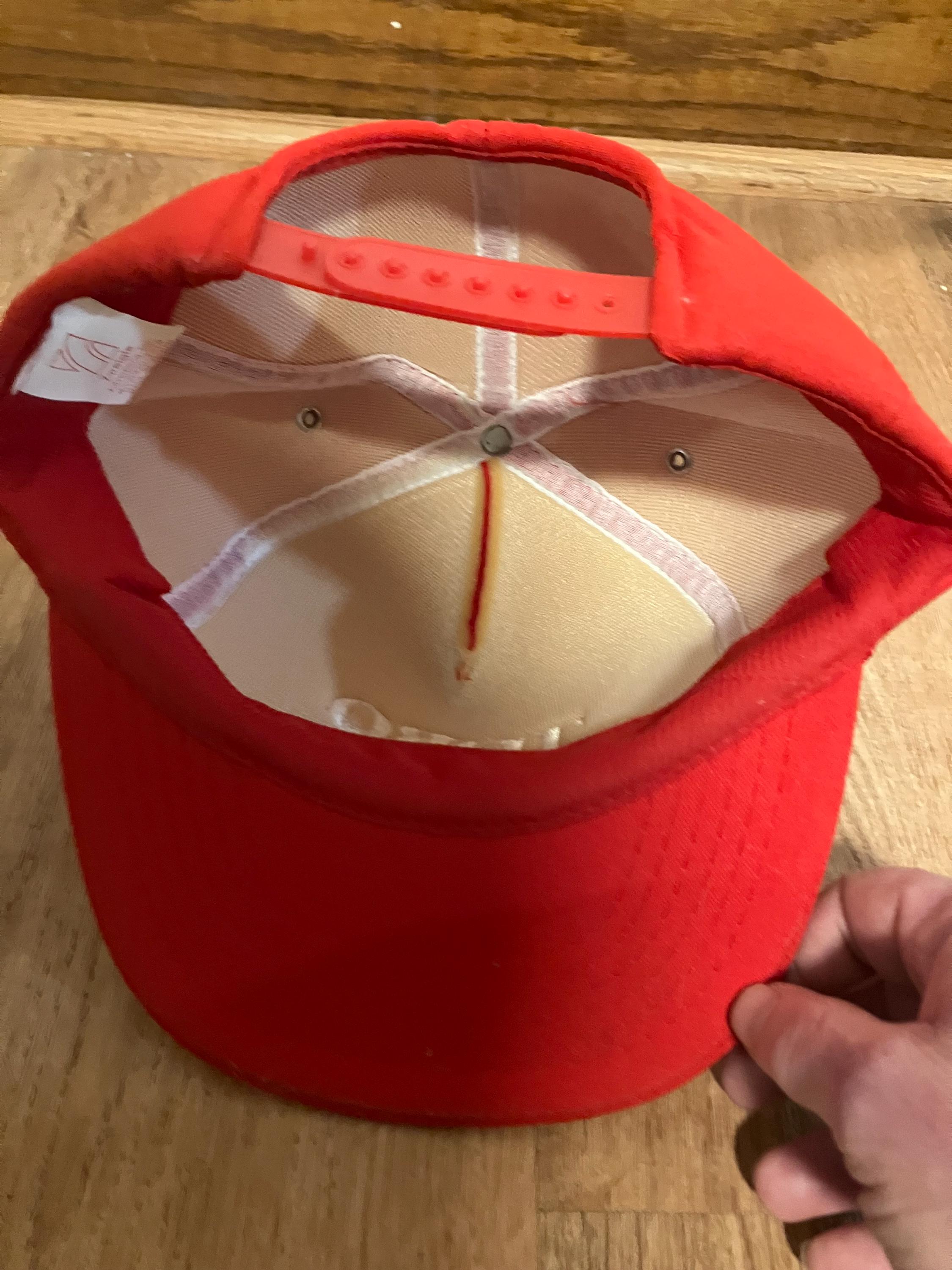 tora、ビンテージ　ヴィンテージ　キャップ　レッド TORO Vintage Snapback Trucker Hat Red GUC - Etsy
