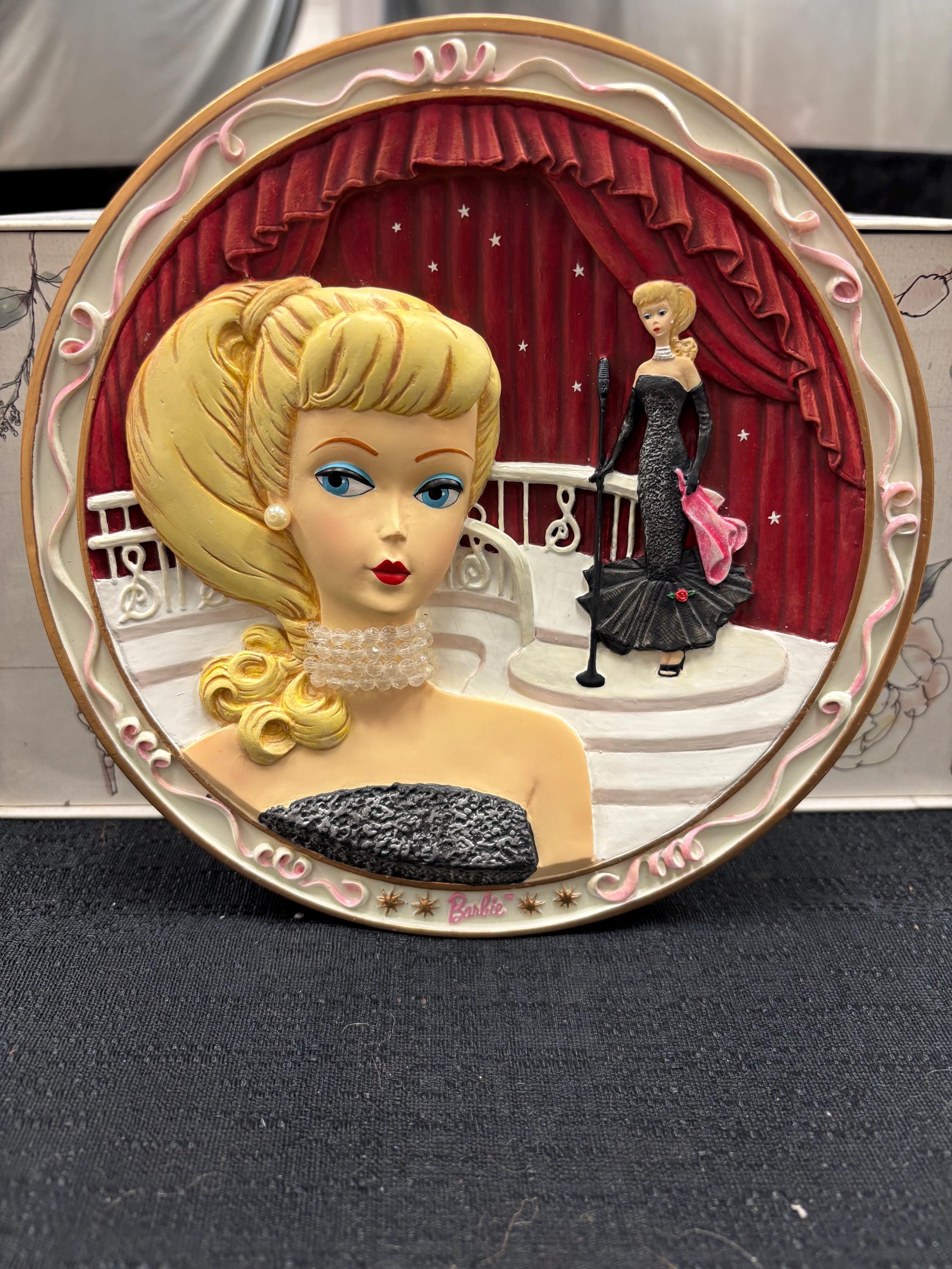Vintage Barbie Plate - Etsy