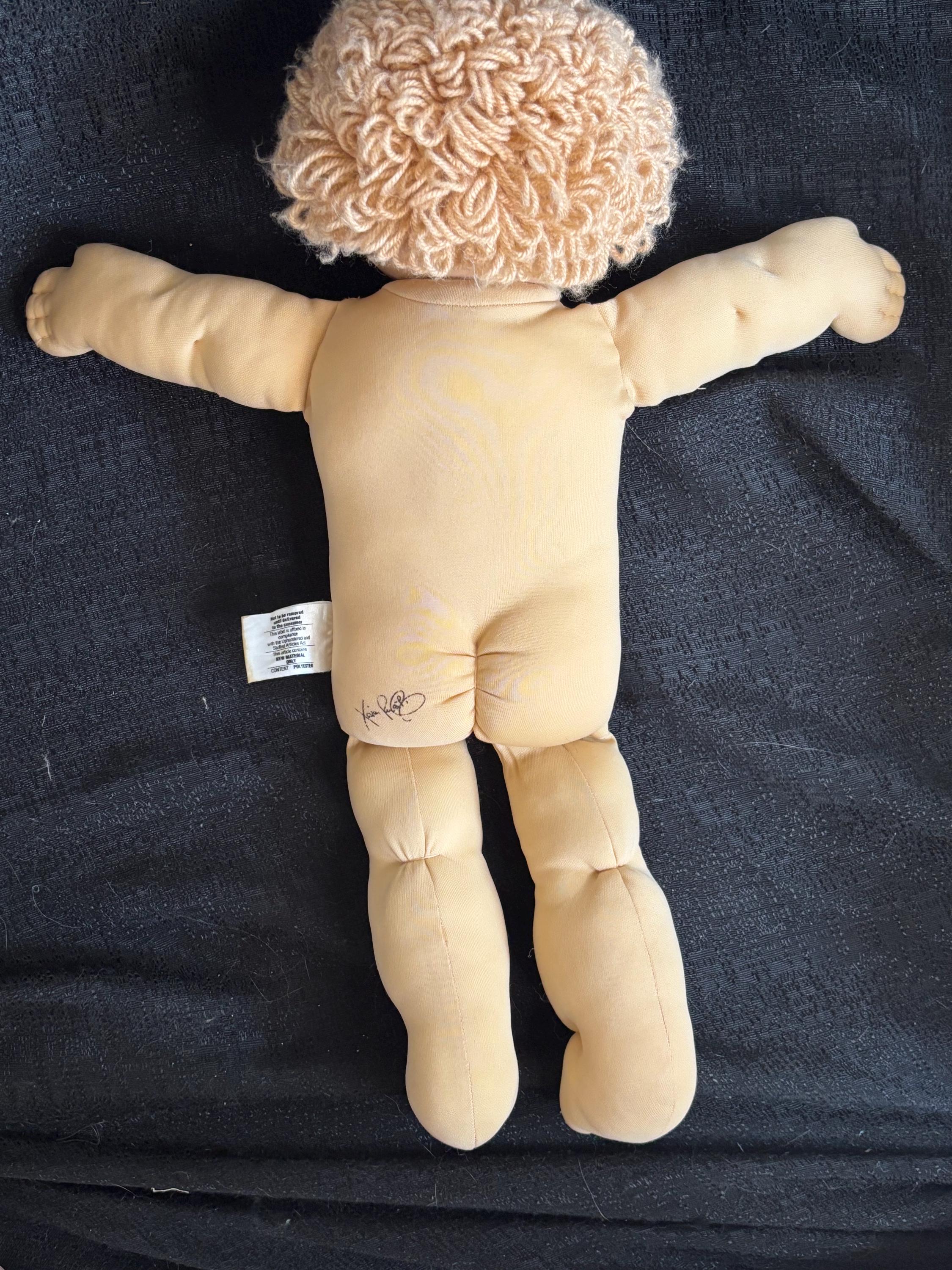 Cabbage Patch Kids Spain Jesmar Blonde Boy Blue Eyes Elephant  display picture 1
