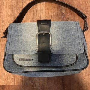 Steve Madden 90’s Denim Torrid Shoulder Bag EUC!
