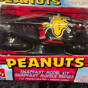Charlie Brown The Peanuts Snapfast Modelkit Woodstock Nieuw in doos