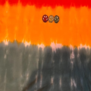 Camiseta de rayas con efecto tie-dye y parche de plomo vintage Tried and True Co. de Urban Outfitters, talla XL, buen estado (no es nueva), ¡bastante rara!