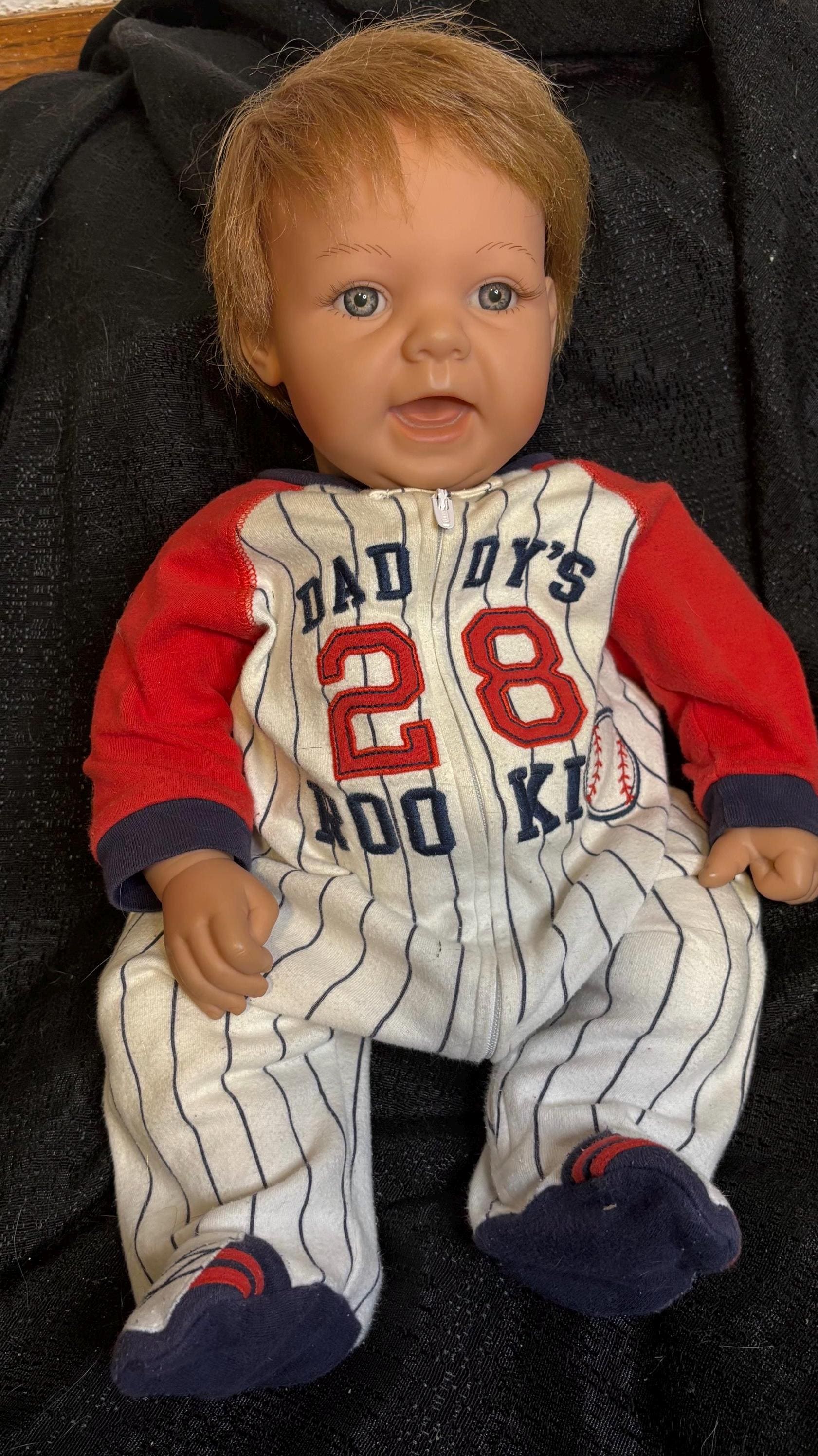 リーミドルトンドール Lee Middleton Baby Doll 1995 Signed Numbered 071294 Blue Eyes | eBay