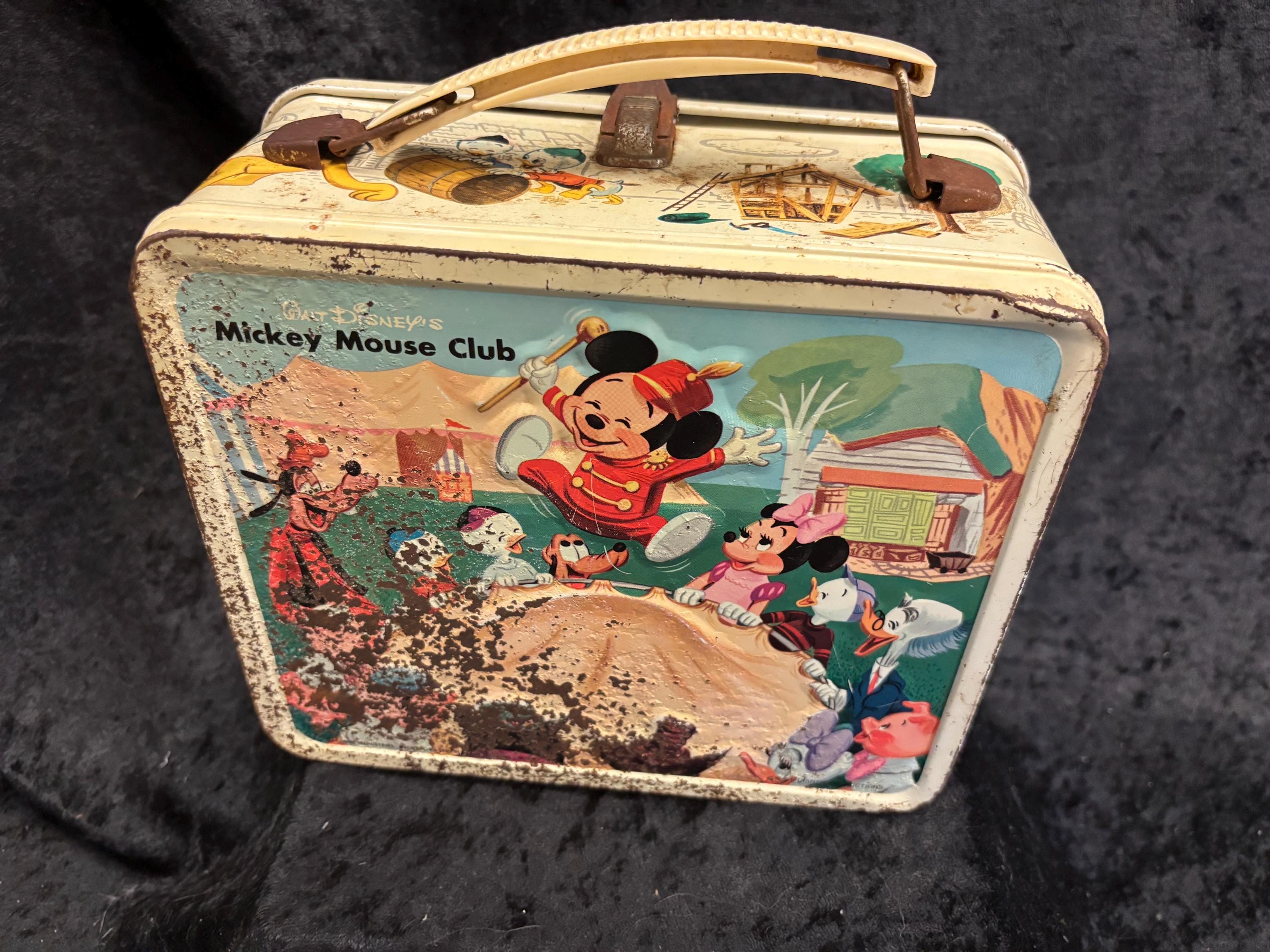 ミッキーマウスクラブ メタルランチボックス 1960年代 - Etsy 日本