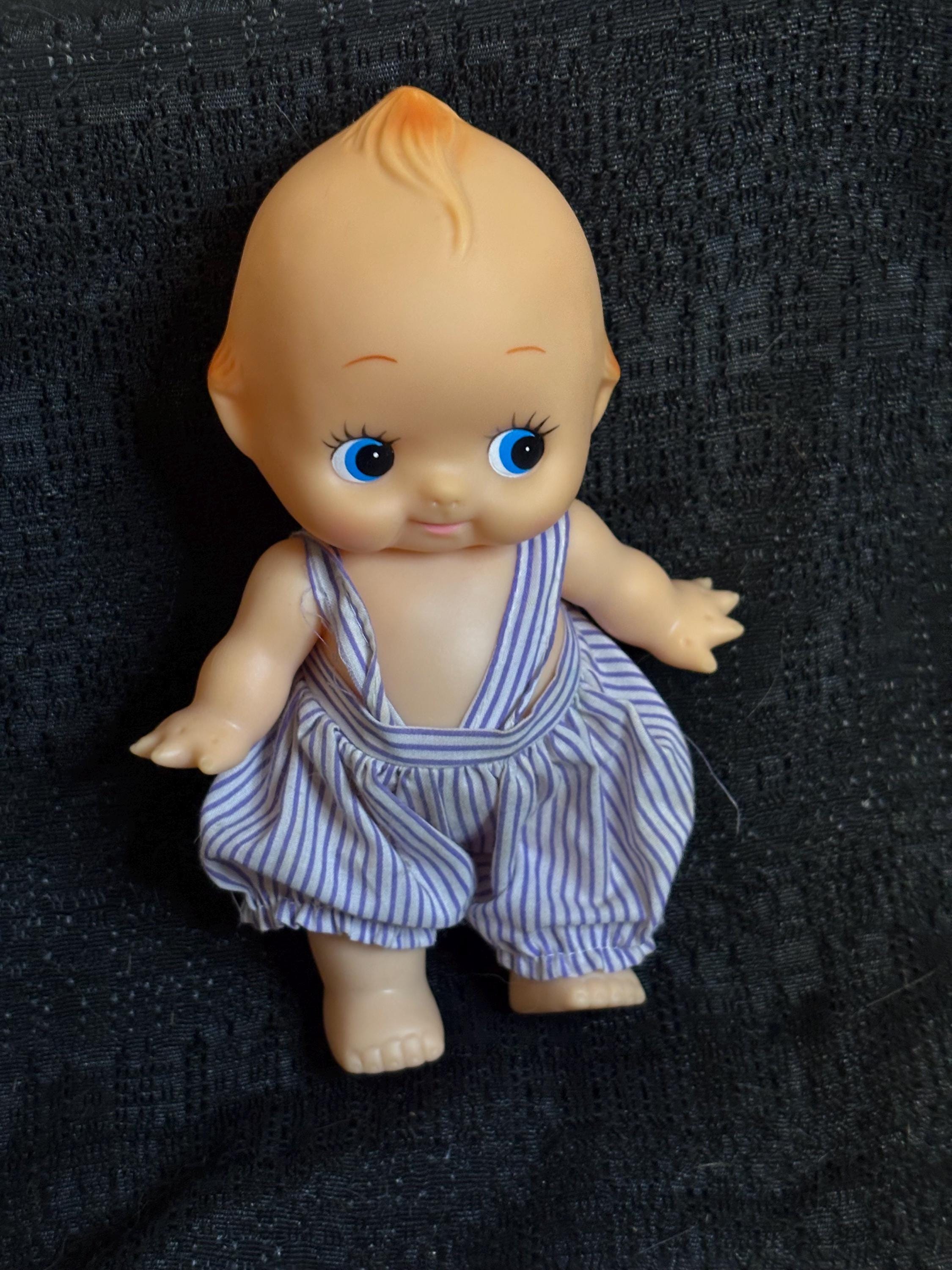 Vintage Kewpie Doll Striped Outfit