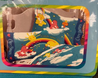 Care Bears Vintage 90’s Pillow Case Catch Some Fun Rare New in factory packaging Rare