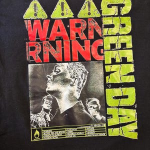 Green Day Warning - Etsy