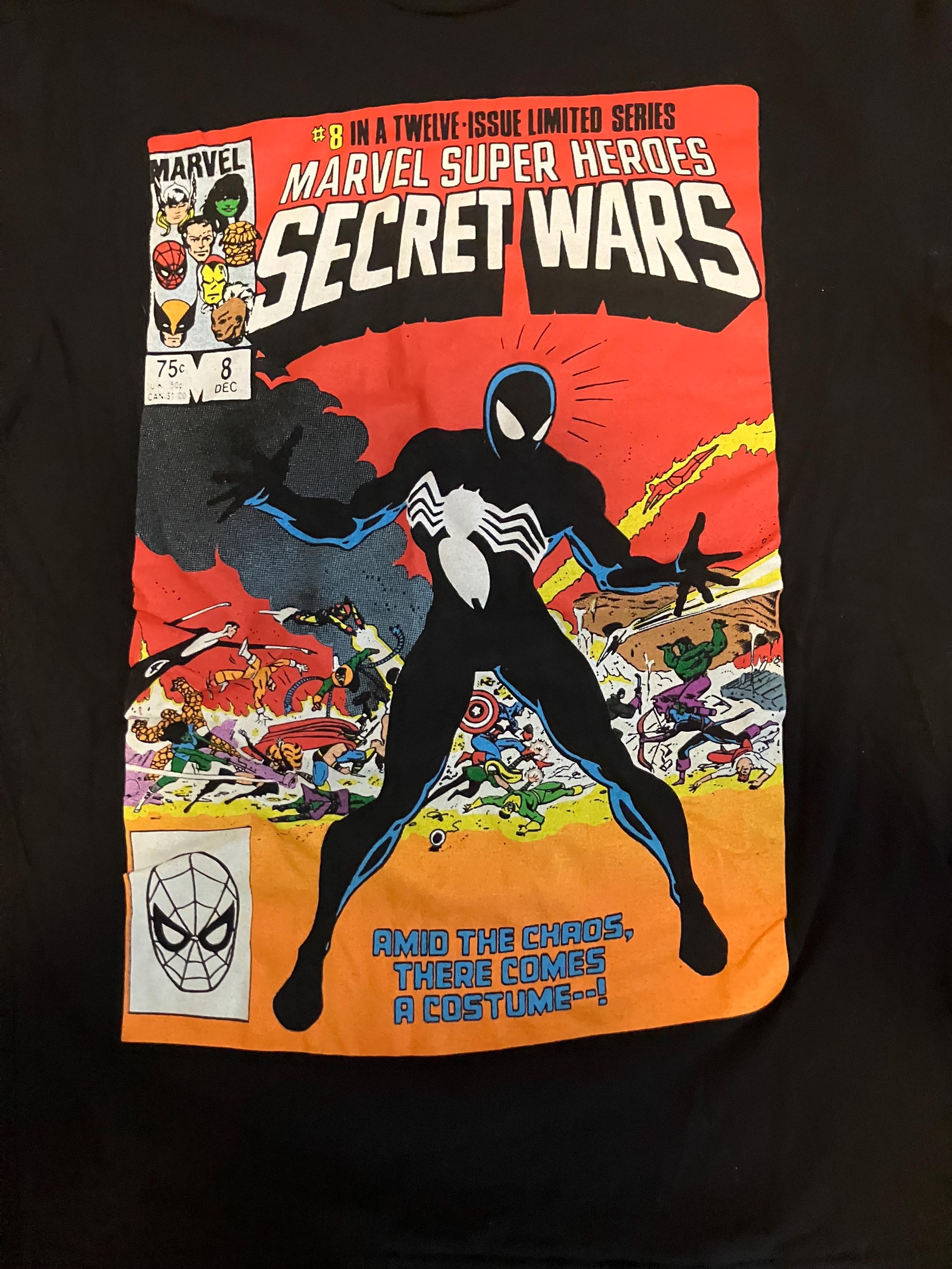 スパイダーマン シンビオート シークレットウォーズ コミックカバー