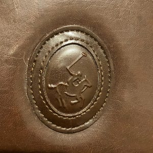 U.S. Polo Assn Purse Vintage Shoulder Bag Unzips and becomes a Backpack RARE nice