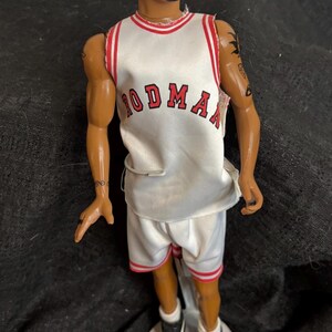 Street Players 1997 Dennis Rodman Wedding Day 12 Inch Doll