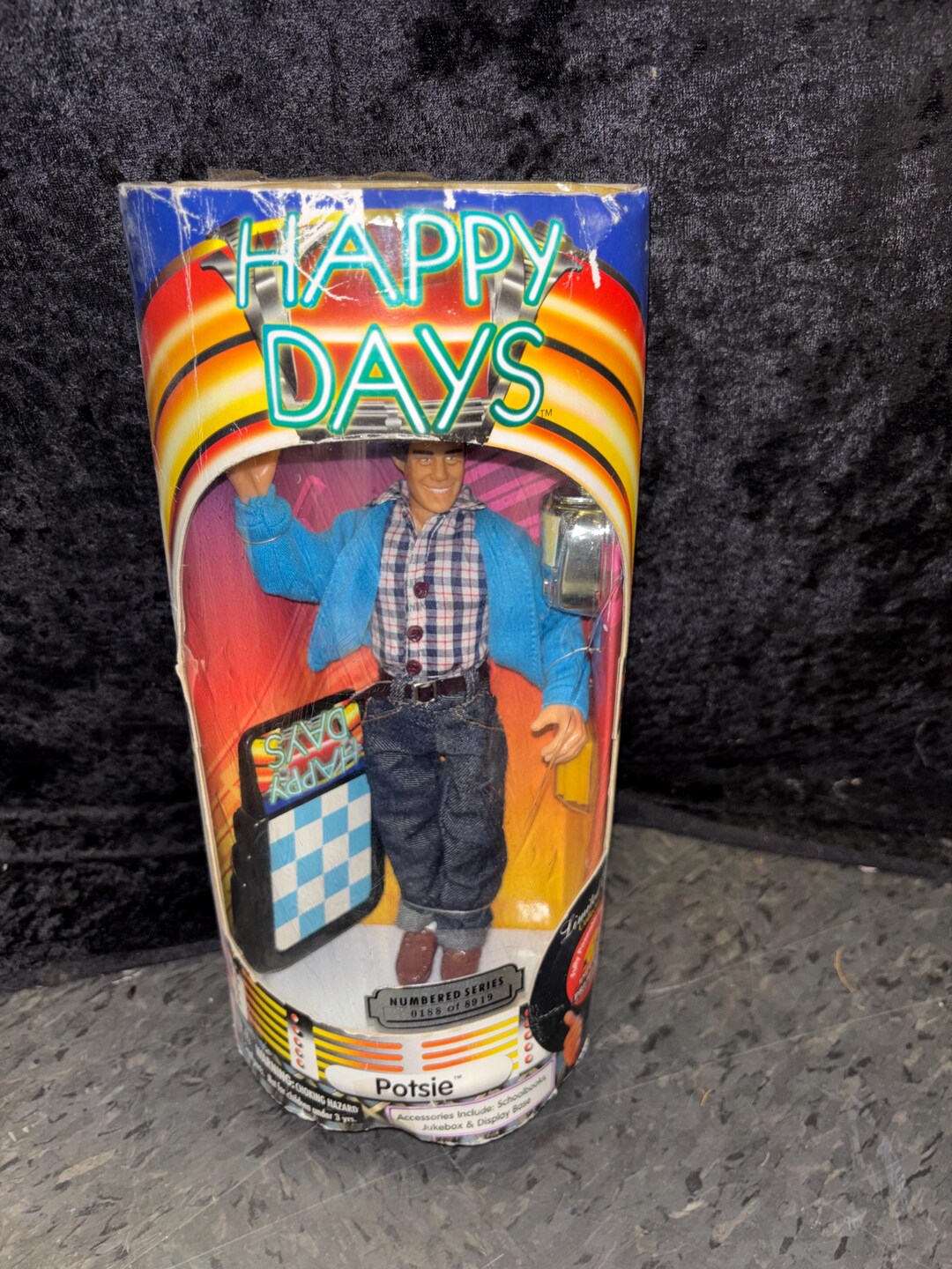 Postsie Happy Days Potsie Action Figure NIB - Etsy