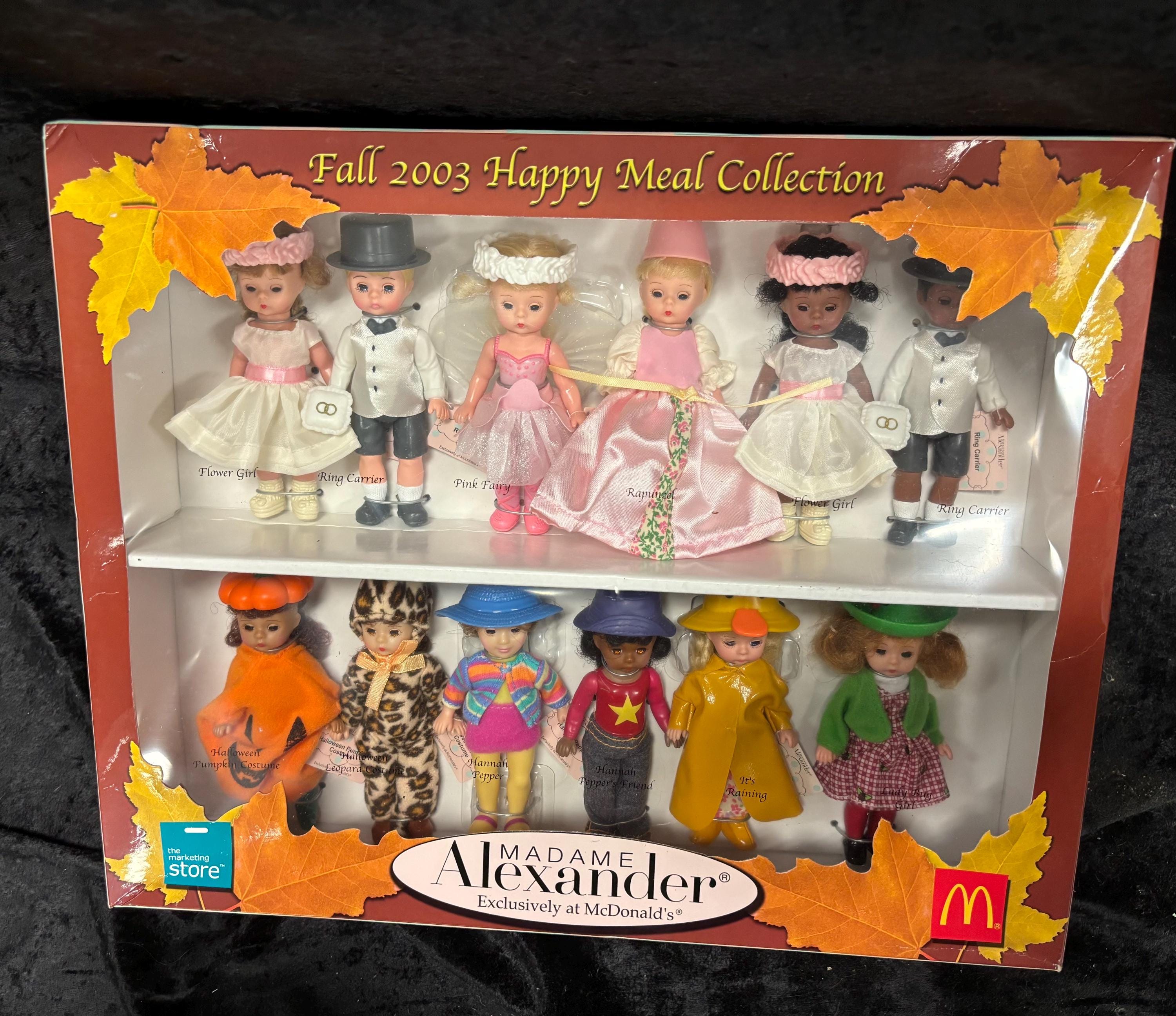 Madame Alexander Happy Meal Fall 2003 Collection in Box *SUPER