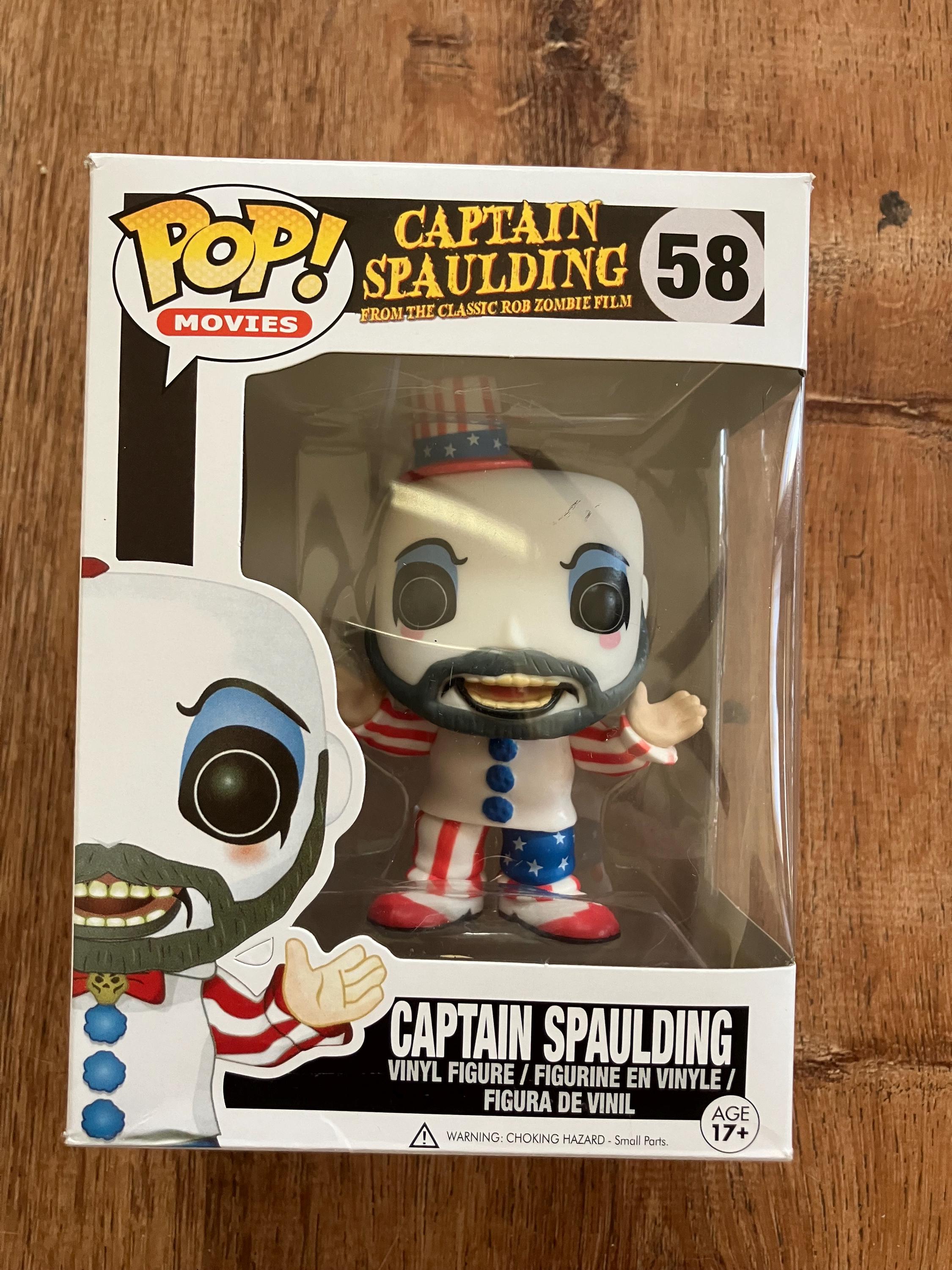 Captain Spaulding Funko Pop House of A 1000 Corpses Rob Zombie NIB