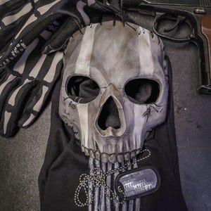 Inspired Ghost mask, Airsoft and Cosplay