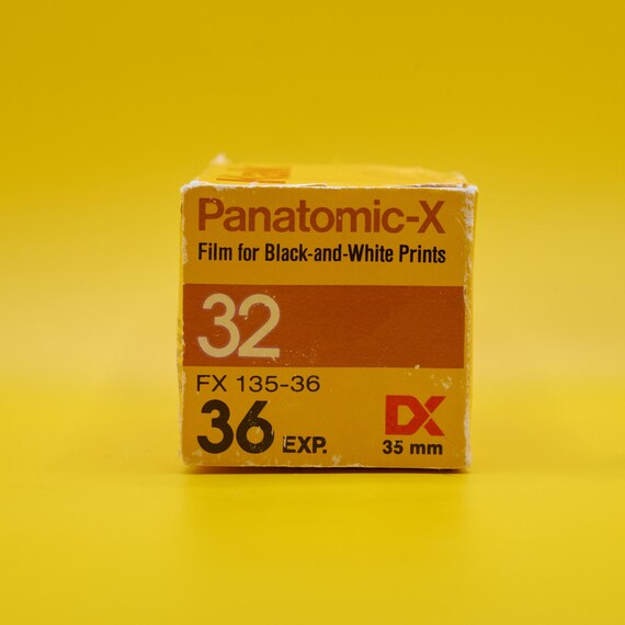Vintage Kodak Panatomic X 32 ISO 35mm Film Freezer Stored for
