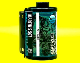 Martin’s 50T Film – Respooled Kodak EXR 5293, 35mm, 24 Exp