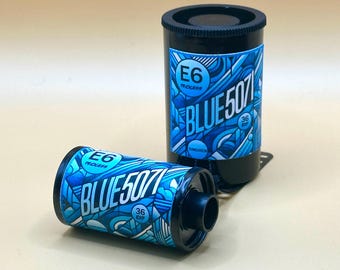 35mm Tron-Inspired 36-Exposure Film for Creative Photography and Experimental Colors