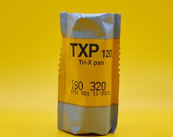 Kodak Tri-X Pan 320 TXP - Expired B&W 120 Roll Film 2001 Professional Classic