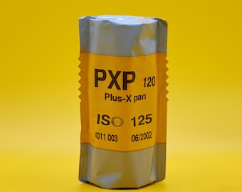 Kodak Plus-X Pan 125 120 Black White Film 2002 Expiry Cold Stored Vintage Photography