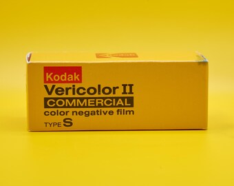 Kodak Vericolor II Comercial 120 Film Type S - Vintage 1983-1984 Expiration