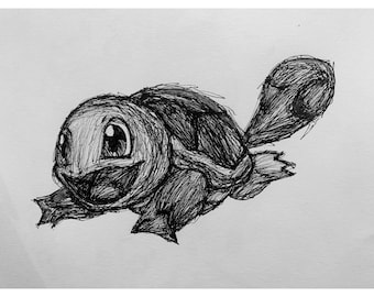 Squirtle & Co. Art Prints