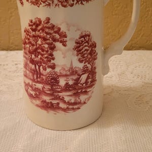 Royal Staffordshire Tonquin Ceramics by Clarice Cliff England Pitcher 5.5 in